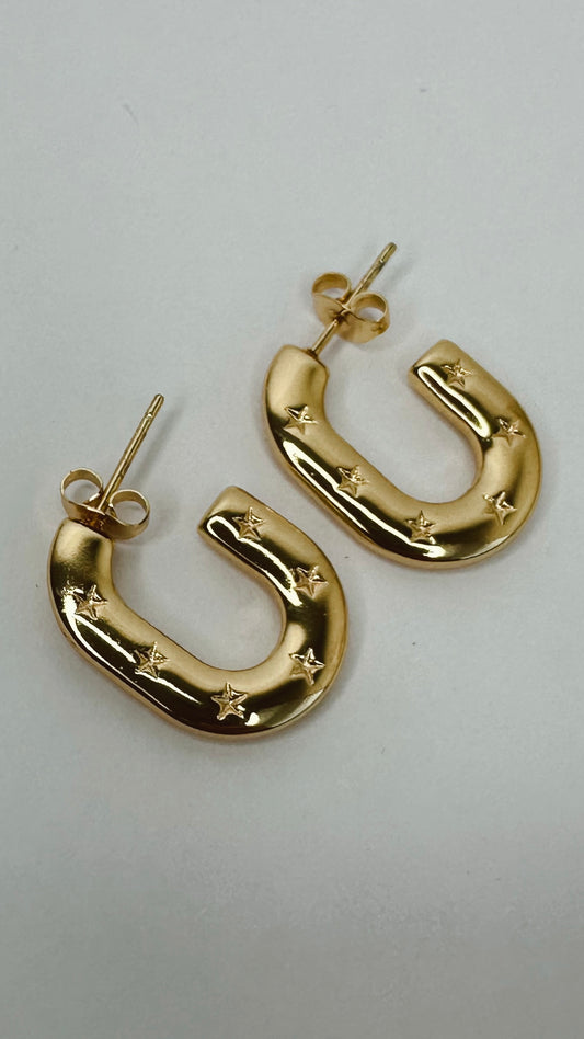 Lana mini star hoops